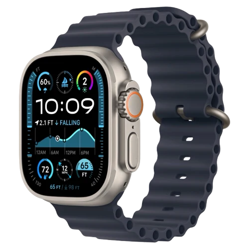 Apple Watch Ultra 2 Natural Ocean Band Navy