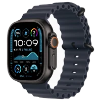 Apple Watch Ultra 2 Black Ocean Band Navy