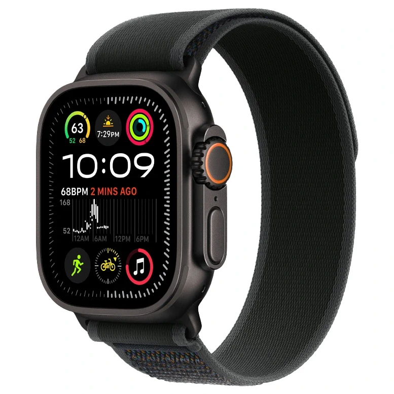 Apple Watch Ultra 2 Black Trail Loop Black 3