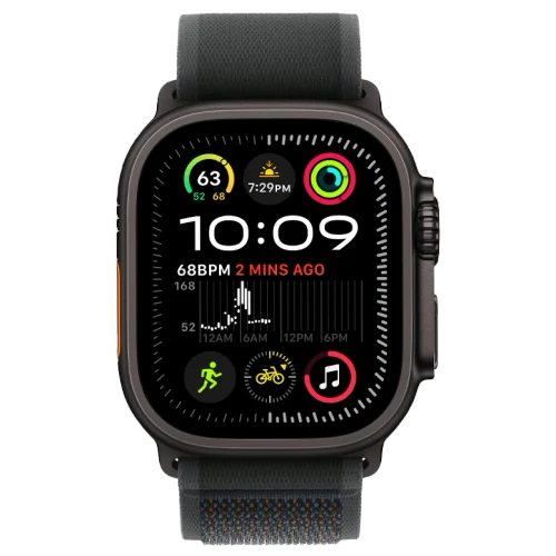 Apple Watch Ultra 2 Black Trail Loop Black