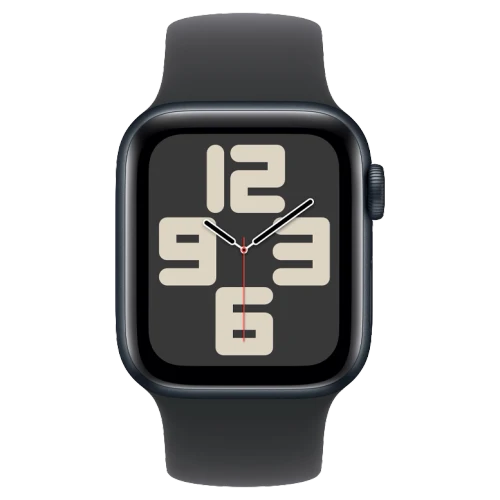 Apple Watch SE 2024 Midnight GPS Solo Loop Black 44 mm
