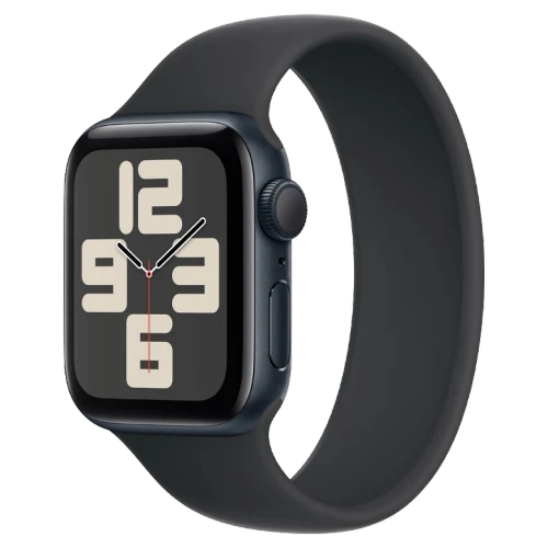 Apple Watch SE 2024 Midnight GPS Solo Loop Black 44 mm