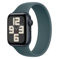 Apple Watch SE 2024 Midnight GPS Solo Loop Lake Green 40 mm 4