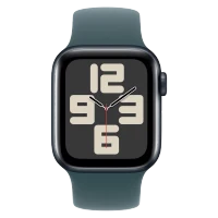 Apple Watch SE 2024 Midnight GPS Solo Loop Lake Green 40 mm 7