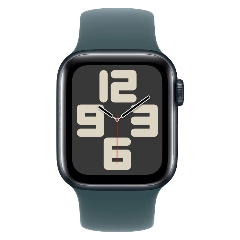 Apple Watch SE 2024 Midnight GPS Solo Loop Lake Green 40 mm 7