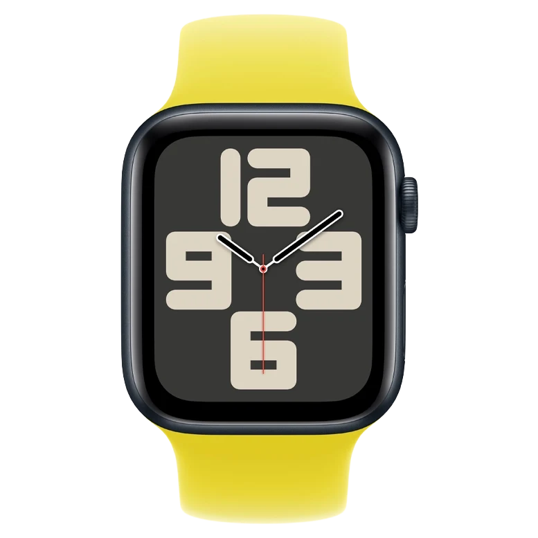 Apple Watch SE 2024 Midnight GPS Solo Loop Star Fruit 40 mm 3