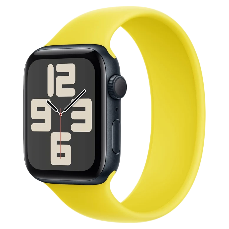Apple Watch SE 2024 Midnight GPS Solo Loop Star Fruit 40 mm 2