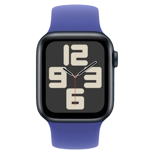 Apple Watch SE 2024 Midnight GPS Solo Loop Ultramarine 40 mm