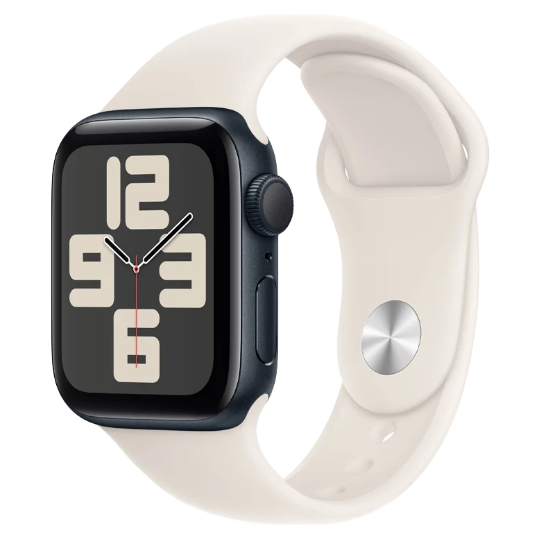 Apple Watch SE 2024 Midnight GPS Sport Band Starlight 40 mm 2