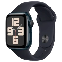Apple Watch SE 2024 Midnight GPS Sport Band Midnight 44 mm