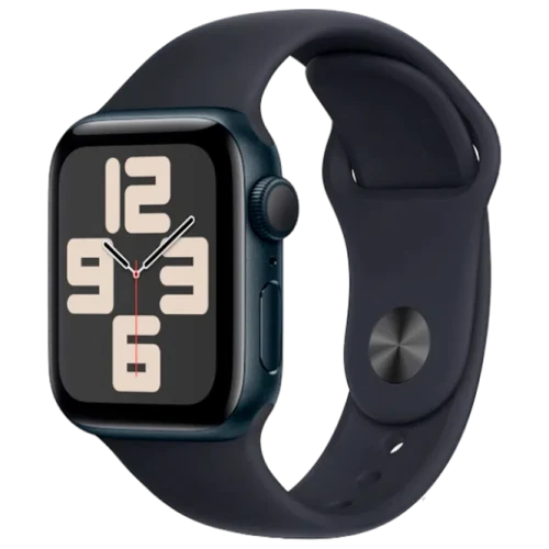 Apple Watch SE 2024 Midnight GPS Sport Band Midnight 44 mm
