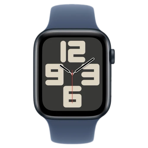 Apple Watch SE 2024 Midnight GPS Sport Band Denim 44 mm