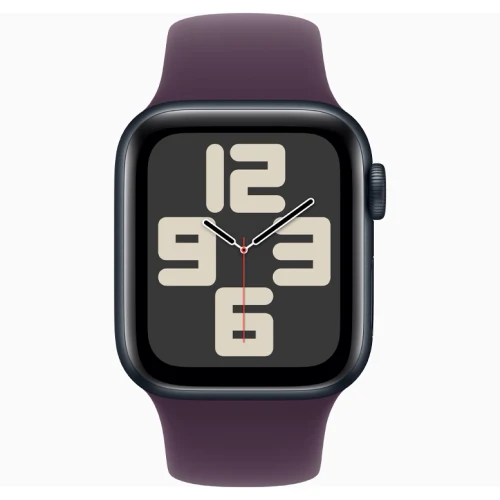 Apple Watch SE 2 gen2 Midnight GPS Sport Band Plum 40 mm