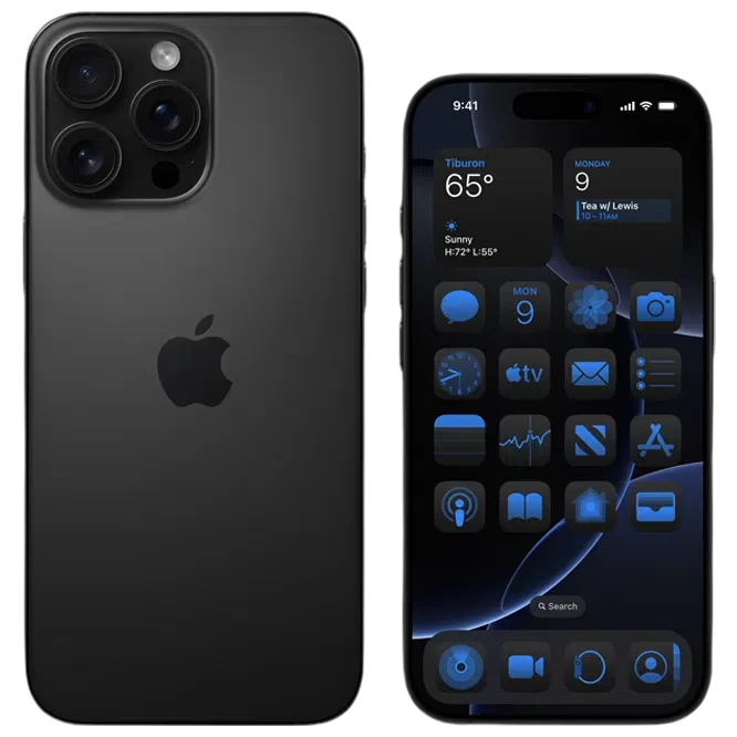 Apple iPhone 16 Pro 128GB SS Black Titanium 5