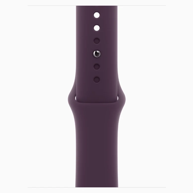 Apple Watch SE 2024 Starlight GPS Sport Band Plum 44 mm 3