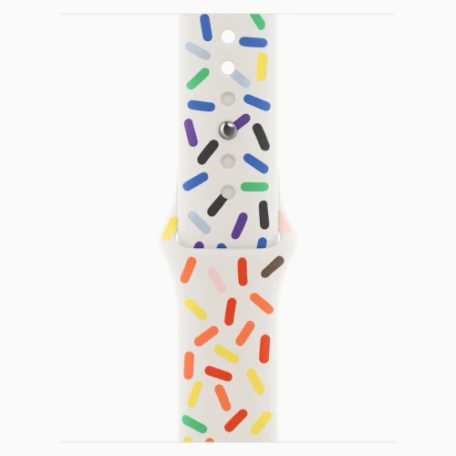 Apple Watch SE 2024 Starlight GPS Sport Band Pride Edition 44 mm
