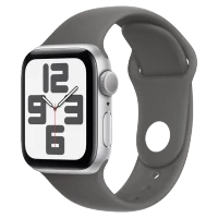 Apple Watch SE 2024 Silver GPS Sport Band Stone Gray 40 mm 2