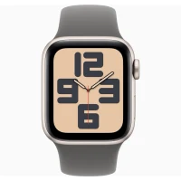 Apple Watch SE 2024 Starlight GPS Sport Band Stone Gray 44 mm 2