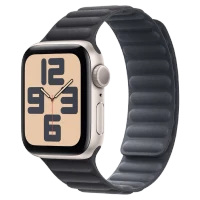 Apple Watch SE 2024 Starlight GPS Textile Magnetic Link Black 40 mm
