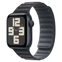 Apple Watch SE 2024 Midnight GPS Textile Magnetic Link Black 44 mm