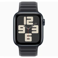 Apple Watch SE 2024 Midnight GPS Textile Magnetic Link Black 44 mm 2