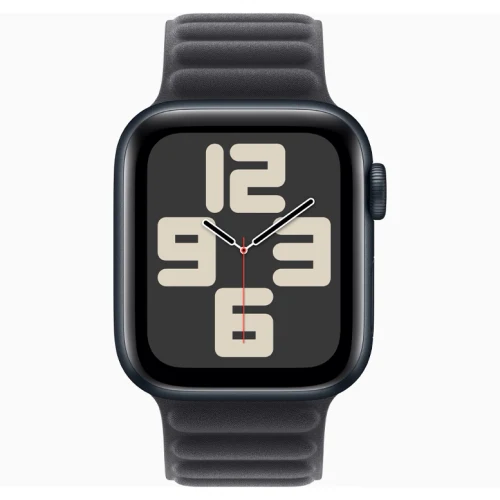 Apple Watch SE 2024 Midnight GPS Textile Magnetic Link Black 44 mm
