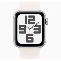 Apple Watch SE 2024 Silver GPS Solo Loop Light Blush 44 mm 2