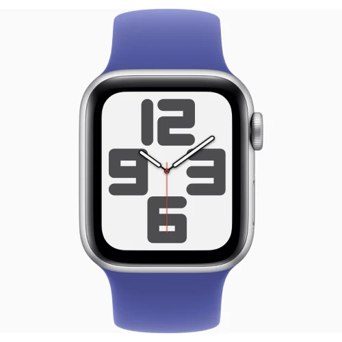 Apple Watch SE 2024 Silver GPS Solo Loop Ultramarine 44 mm