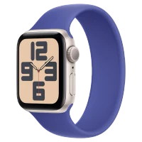 Apple Watch SE 2024 Starlight GPS Solo Loop Ultramarine 44 mm