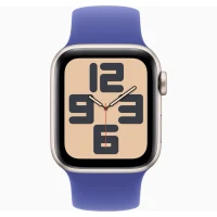 Apple Watch SE 2024 Starlight GPS Solo Loop Ultramarine 44 mm 2