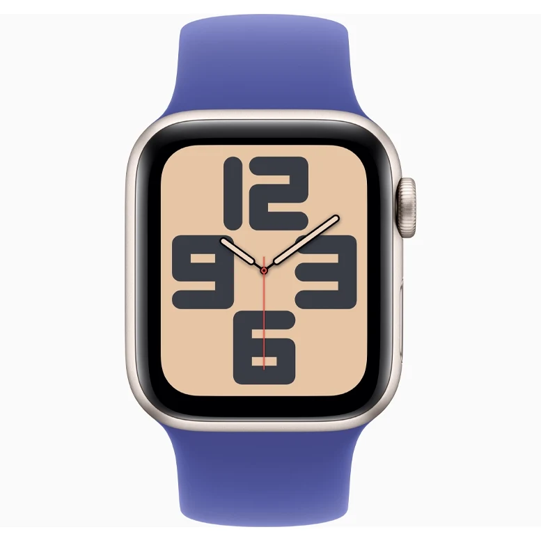 Apple Watch SE 2024 Starlight GPS Solo Loop Ultramarine 44 mm 2