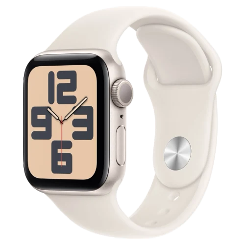 Apple Watch SE 2024 Starlight GPS Sport Band Starlight 40 mm