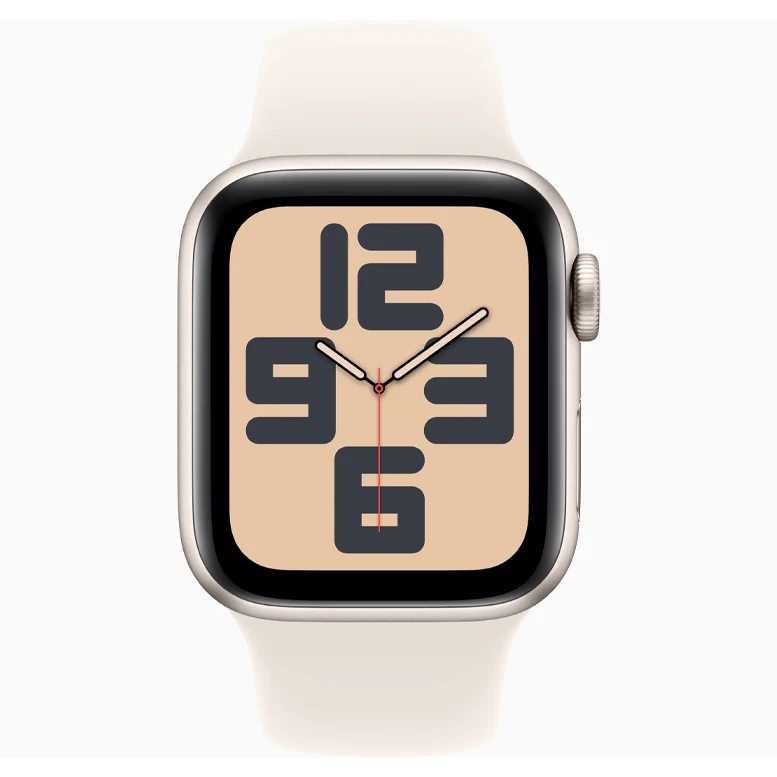 Apple Watch SE 2024 Starlight GPS Sport Band Starlight 40 mm 3