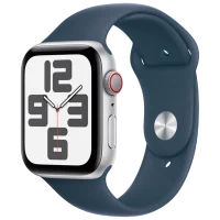 Apple Watch SE 2024 Silver GPS Sport Band Denim 40 mm