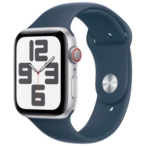 Apple Watch SE 2024 Silver GPS Sport Band Denim 40 mm