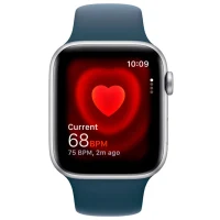 Apple Watch SE 2024 Silver GPS Sport Band Denim 40 mm 8