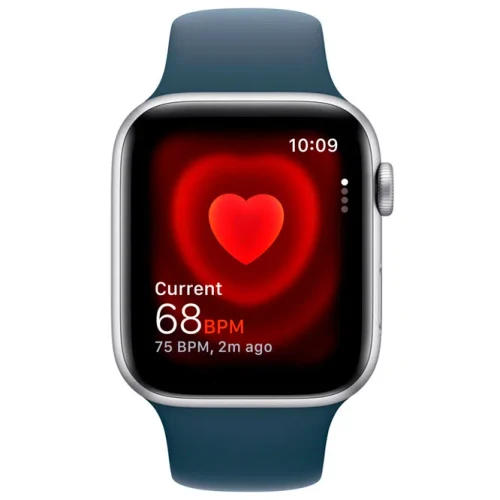 Apple Watch SE 2024 Silver GPS Sport Band Denim 40 mm