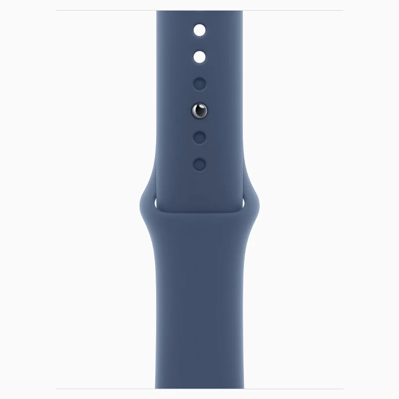 Apple Watch SE 2024 Starlight GPS Sport Band Denim 44 mm 2