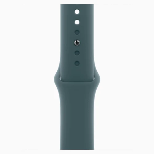 Apple Watch SE 2024 Silver GPS Sport Band Lake Green 40 mm