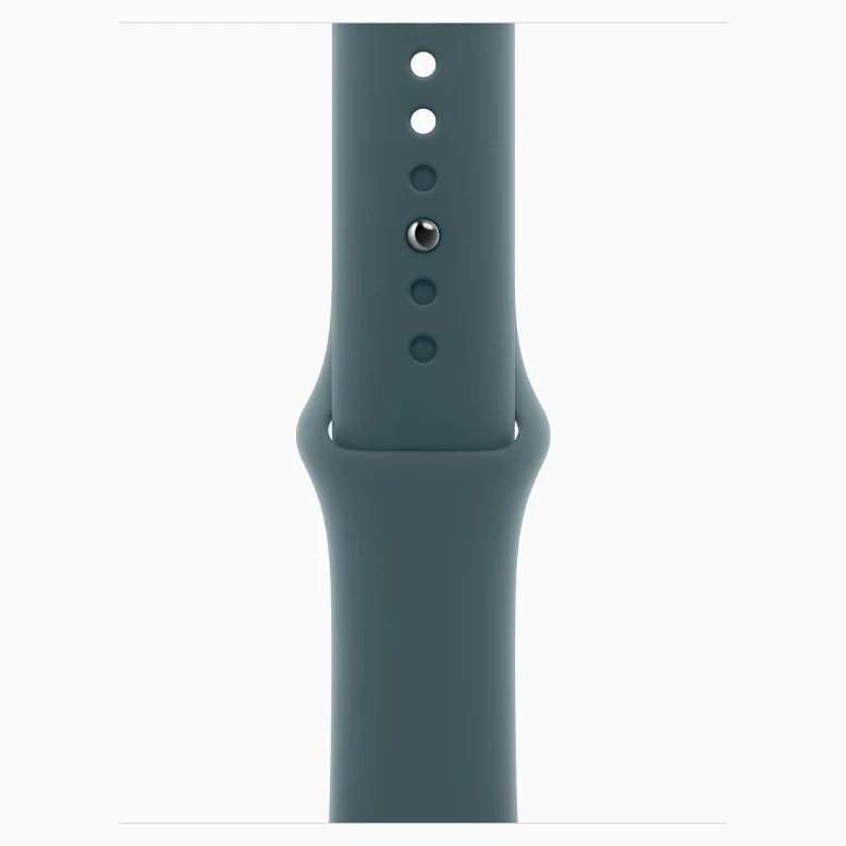 Apple Watch SE 2024 Silver GPS Sport Band Lake Green 40 mm 5