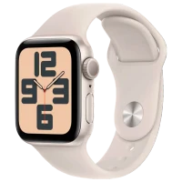 Apple Watch SE 2024 Starlight GPS Sport Band Light Blush 40 mm