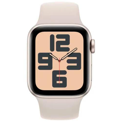 Apple Watch SE 2024 Starlight GPS Sport Band Light Blush 40 mm