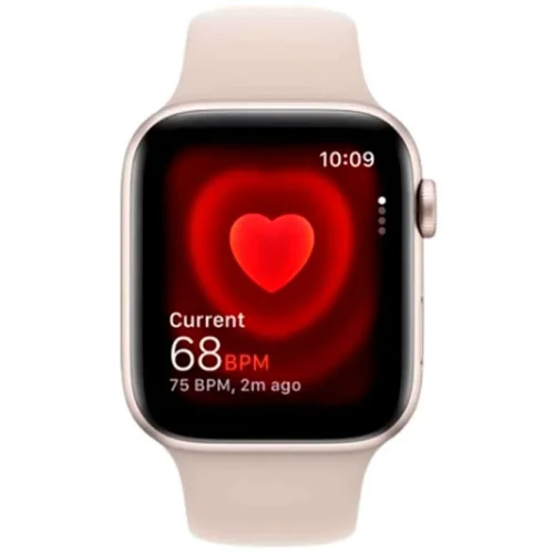 Apple Watch SE 2024 Starlight GPS Sport Band Light Blush 44 mm