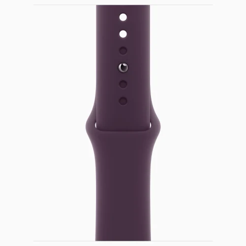 Apple Watch SE 2024 Silver GPS Sport Band Plum 40 mm