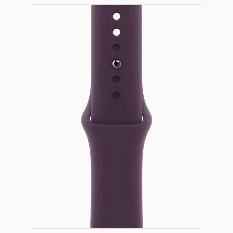 Apple Watch SE 2024 Silver GPS Sport Band Plum 40 mm 8