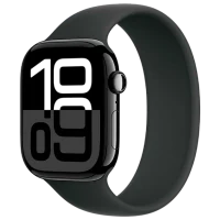 Apple Watch 10 Aluminum GPS Jet Black Sport Band Black 46 mm