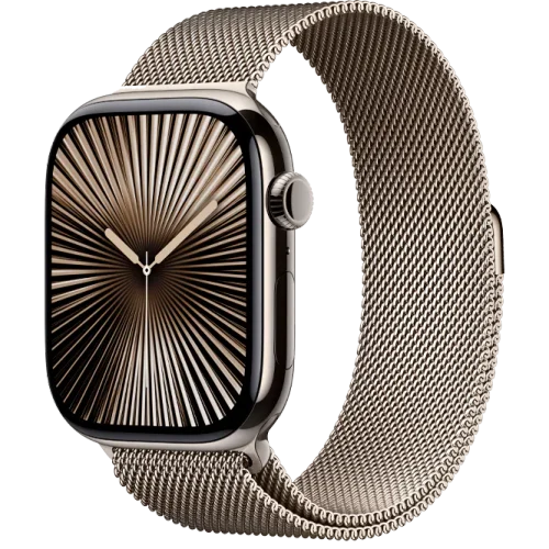 Apple Watch 10 Titanium GPS Natural 46 mm