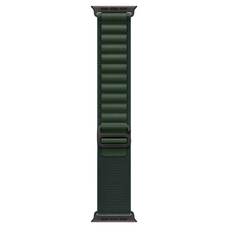 Apple Watch Ultra 2 Natural Alpine Loop Dark Green 3