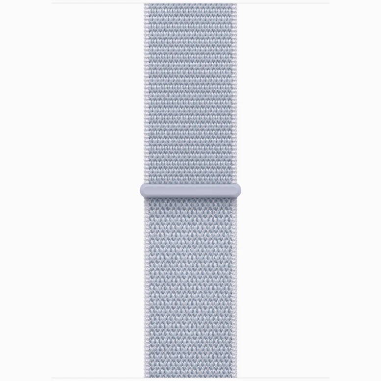 Apple Watch 10 Aluminum GPS Rose Gold Textile Sport Loop Blue Cloud 46 mm 3