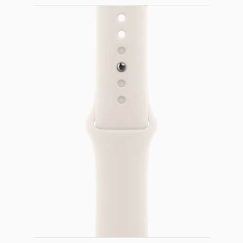 Apple Watch 10 Aluminum GPS Jet Black Sport Band Starlight 46 mm